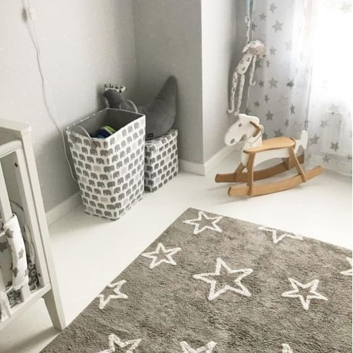 dywan bawełniany minimalistyczny pokój dziecka